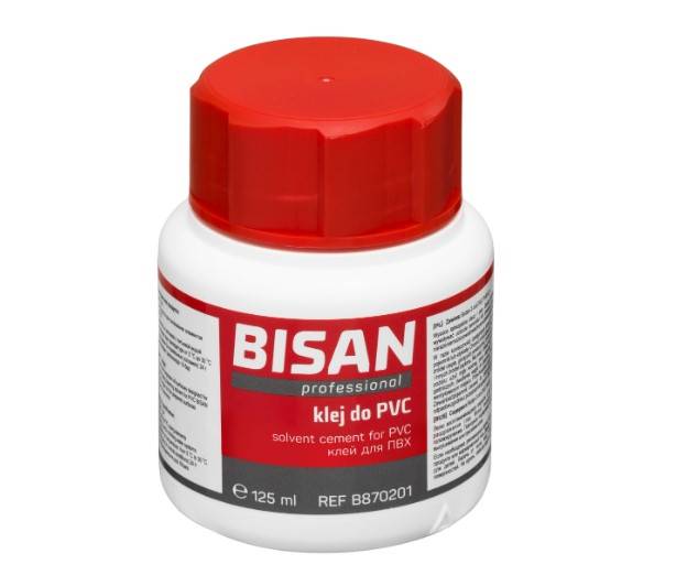 Klej do PVC 125 ml BISAN