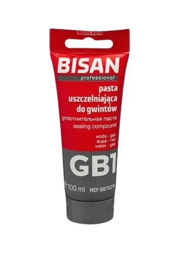 Pasta uszczelniająca do gwintów GB1 100 g BISAN