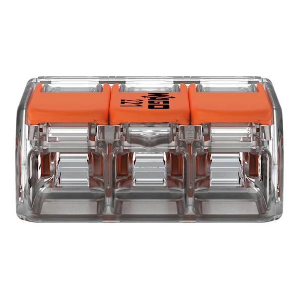 Szybkozłączka instalacyjna linka 3 x 0,2-4 mm² 221-2413 WAGO