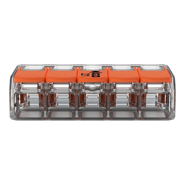 Szybkozłączka instalacyjna linka 5 x 0,2-4 mm² 221-2415 WAGO