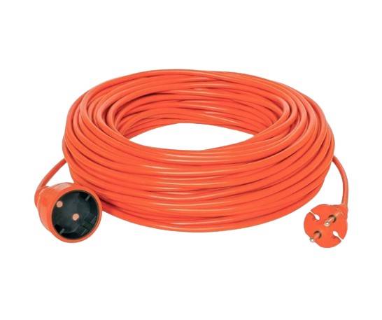 Przedłużacz ogrodowy 2 x 1 mm bez uziemienia 25 m pomarańczowy PROLEX