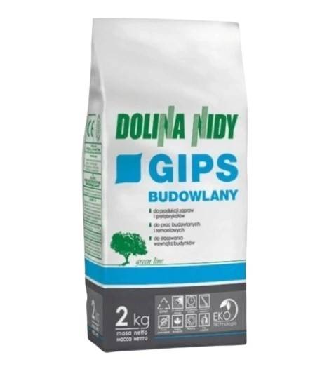 Gips budowlany 2 kg DOLINA NIDY