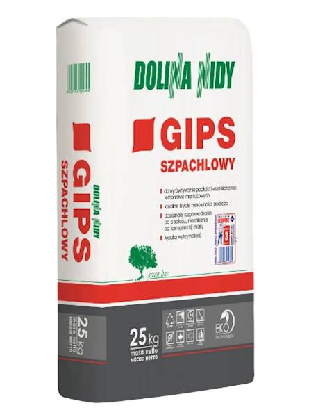 Gips szpachlowy 25 kg DOLINA NIDY