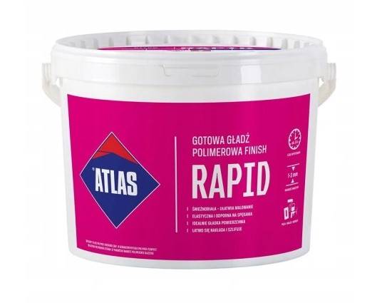 Gotowa gładź polimerowa Rapid 25 kg ATLAS
