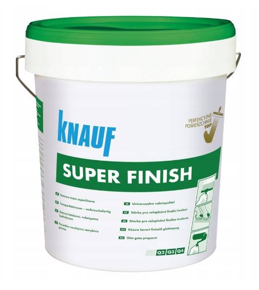 Gotowa masa szpachlowa Super Finish 28 kg KNAUF