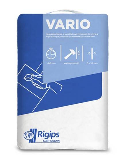 Masa szpachlowa Vario 25 kg RIGIPS