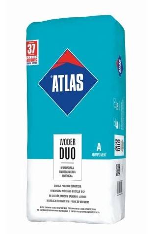 Hydroizolacja dwuskładnikowa elastyczna ( A+B) Woder Duo 32 kg ATLAS