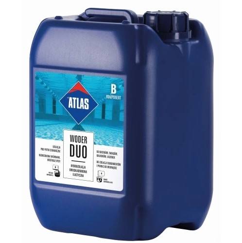 Hydroizolacja dwuskładnikowa elastyczna ( A+B) Woder Duo 32 kg ATLAS