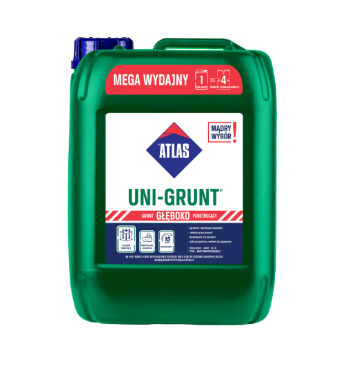 Grunt szybkoschnący emulsja Unigrunt 10 kg ATLAS
