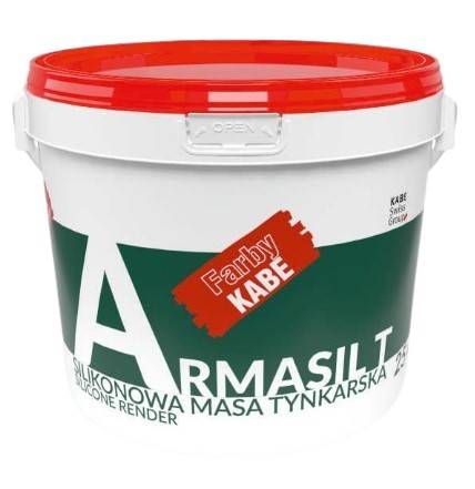 Tynk silikonowy Armasil T 1,5 mm 25 kg biały baza A KABE