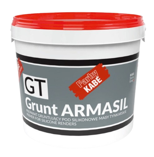 Preparat gruntujący pod silikonowe masy tynkarskie Armasil GT 5 l biały KABE