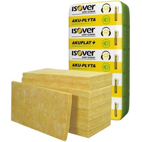Wełna mineralna Aku-Płyta 100 mm 7,20 m2 ISOVER