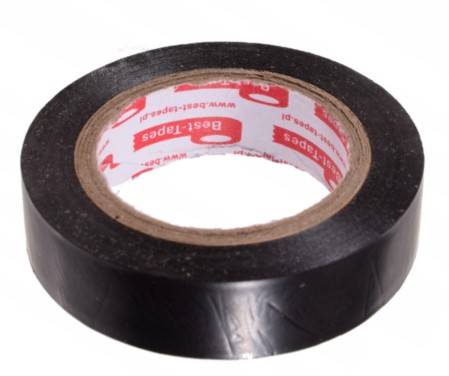 Taśma izolacyjna PCV czarna 19 mm x 20 m BEST-TAPES