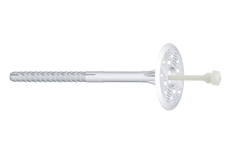 Kołek łącznik do styropianu wbijany z trzpieniem tworzywowym LFN 10 x 300 mm karton 100 szt. WKRĘT-MET