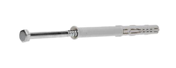 Kołki ramowe rozporowe z wkrętem z łbem sześciokątnym KPK 8 mm x 65 mm karton 100 szt. WKRĘT-MET