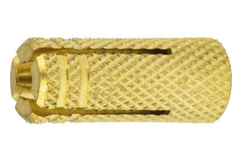 Tuleja mosiężna rozporowa KRM M6 8 mm x 24 mm karton 50 szt. WKRĘT-MET