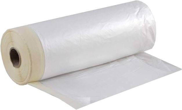 Folia ochronna maskująca malarska Speedy Mask z taśmą 220 cm x 20 m