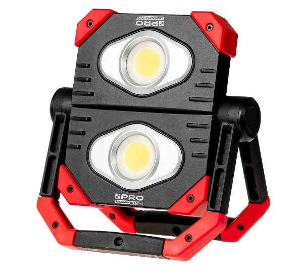 Reflektor mały lampa LED składany 2 x 15 W akumulator LI-ION 2200LM PRO-LD403