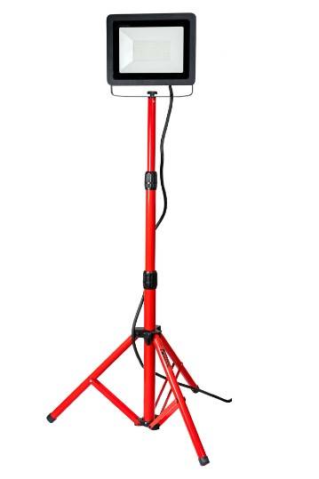 Reflektor lampa LED ze statywem IP65 50 W >80 LM/W PRO-LD712