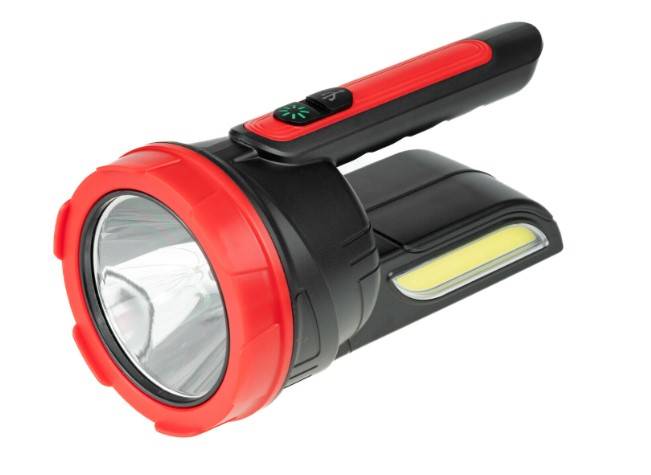 Latarka lampa szperacz LED z akumulatorem 200LM + 180LM PRO-LD212