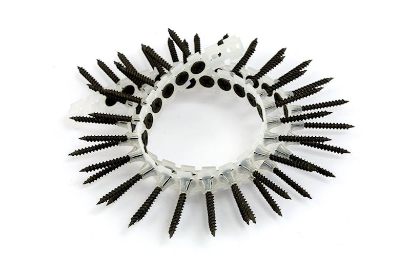 Wkręty fosfatyzowane do mocowania płyt g-k do podłoży stalowych na taśmie KTGM 3,5 mm x 25 mm karton 1000 szt. WKRĘT-MET