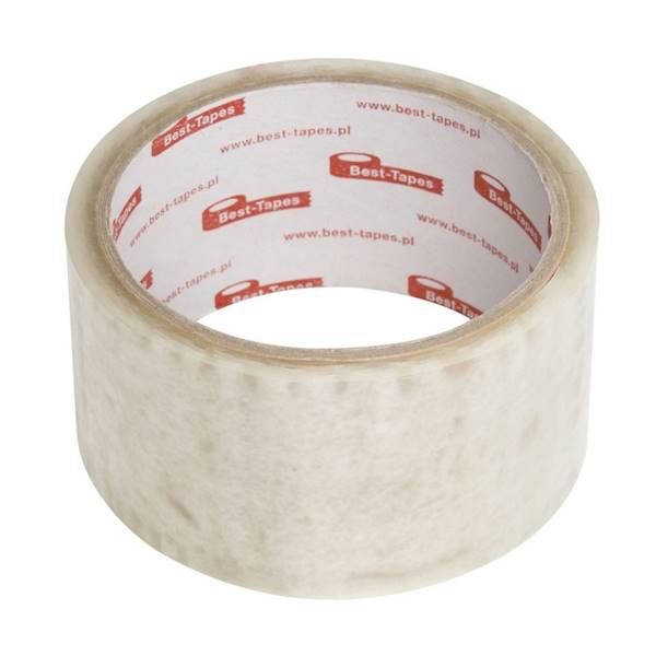 Taśma pakowa przeźroczysta klejąca akryl 48 mm x 45 m PARTNER