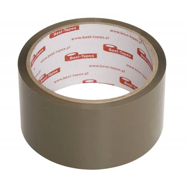 Taśma pakowa brązowa klejąca akryl 48 mm x 45 m PARTNER