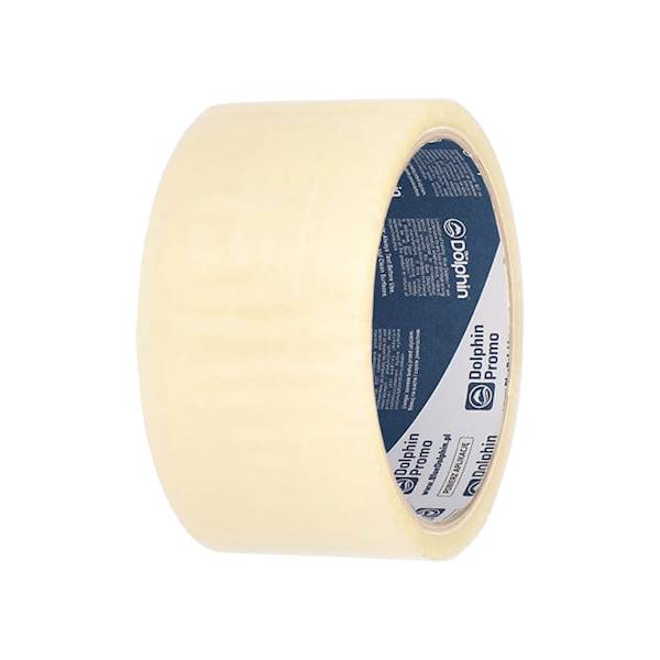 Taśma pakowa bezbarwna klejąca 48 mm x 36 m BLUE DOLPHIN