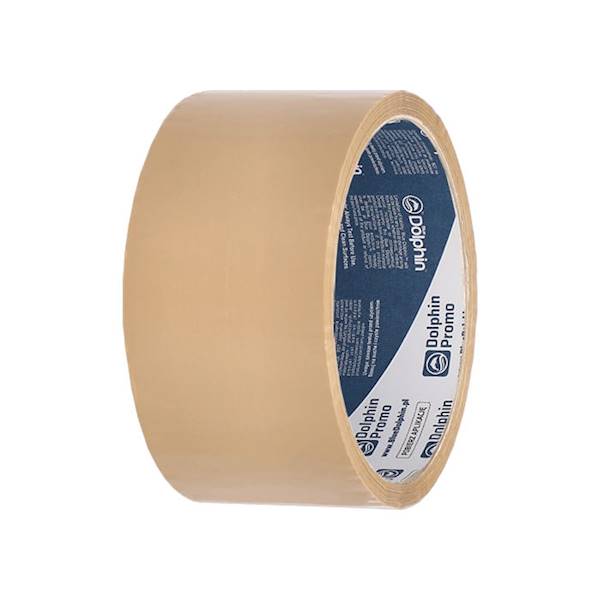 Taśma pakowa brązowa klejąca 48 mm x 36 m BLUE DOLPHIN