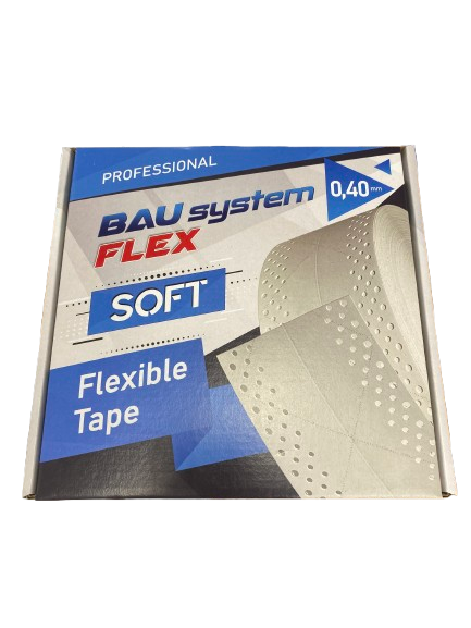 Taśma amerykańska BAU SYSTEM FLEX SOFT do płyt gipsowych GK 0,40 mm 57 mm 30 m