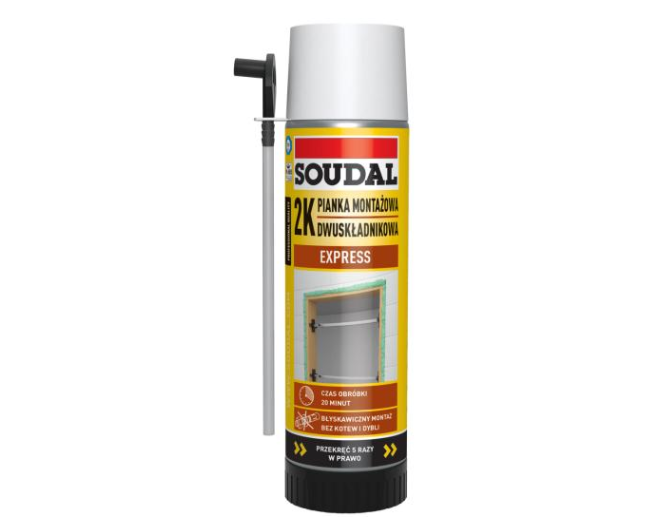 Dwuskładnikowa pianka poliuretanowa 2K 400 ml SOUDAL