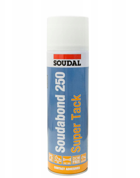 Klej kontaktowy Soudabond 250 SUPER TACK SPRAY SOUDAL