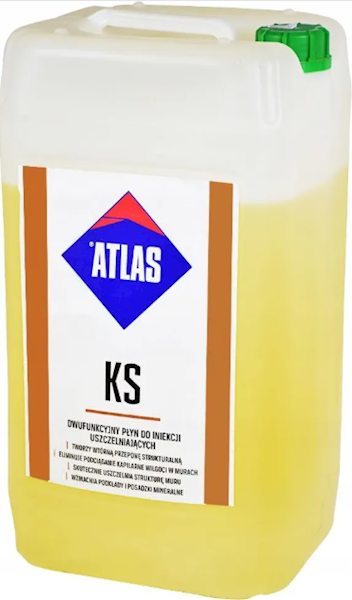 Środek do iniekcji suchy mur KS 30 kg ATLAS