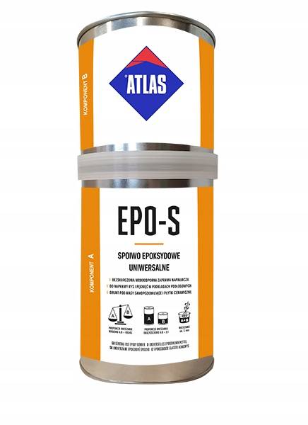 Żywica epoksydowa Atlas EPO-S bezbarwna 1 kg