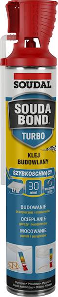 Piana montażowa wężyk Soudabond Turbo 750 ml SOUDAL