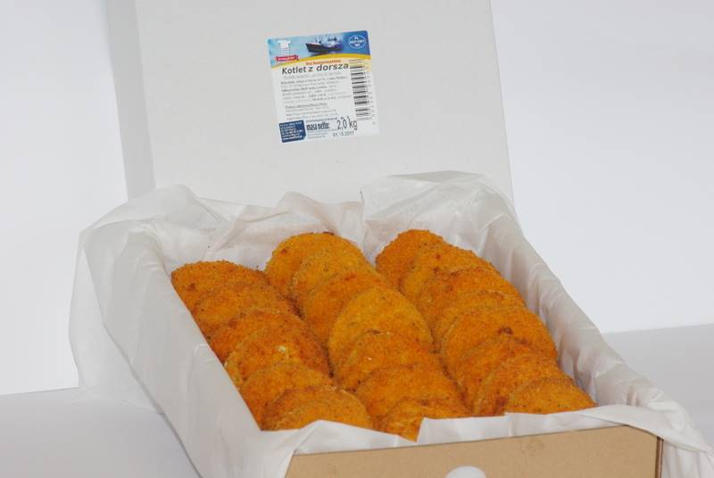 Kotlet z dorsza - cena za 1kg