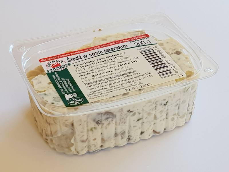 Śledź w sosie tatarskim 200g