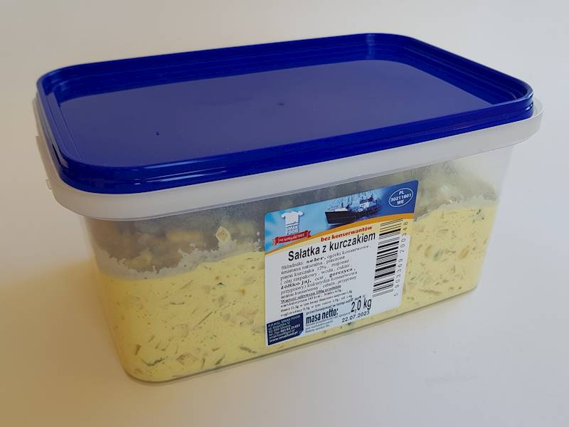 Sałatka z kurczakiem - cena za 1kg