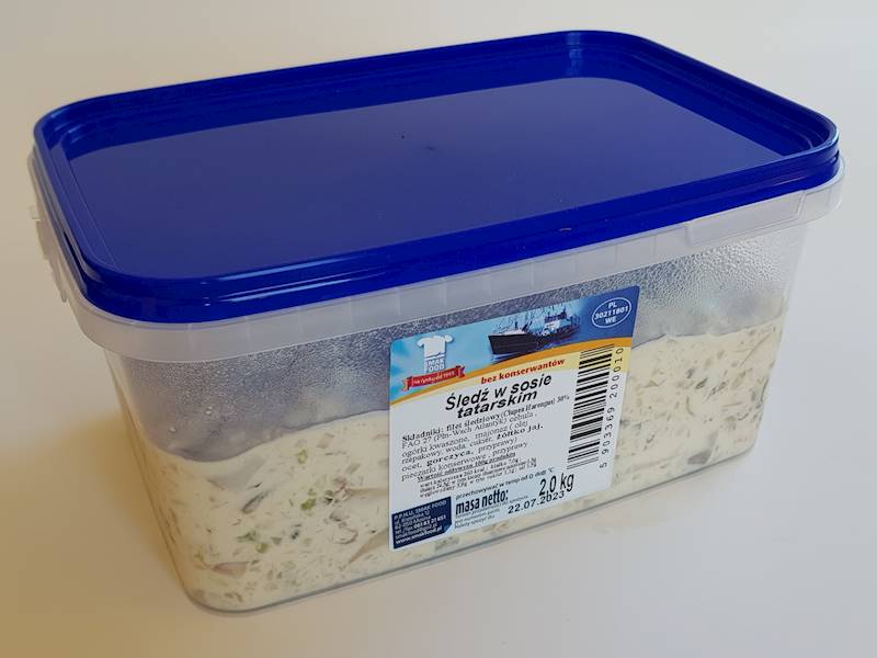 Śledź po tatarsku - cena za 1kg