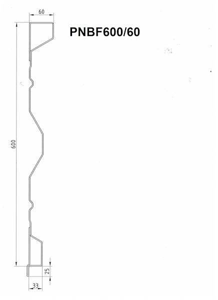 STAL.PROFIL NADSTAWY  BOK  L=1mb /2,5mm