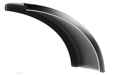 BŁOTNIK 1/4 obwodu 430x650 - biały pasek