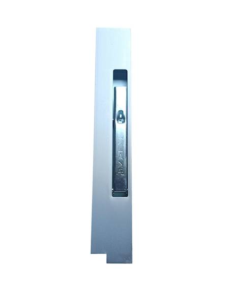 Zamknięcie pionowe prawe alu H400/25  z zab. bez n