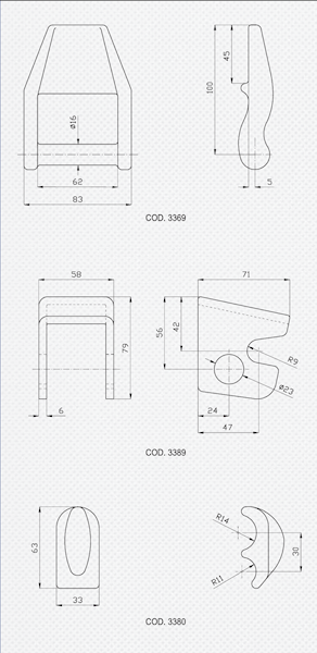 ZAWIAS KORPUS BLASZ. DO 3369