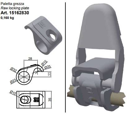 HAK ZAWIASU 3369 FS fi22