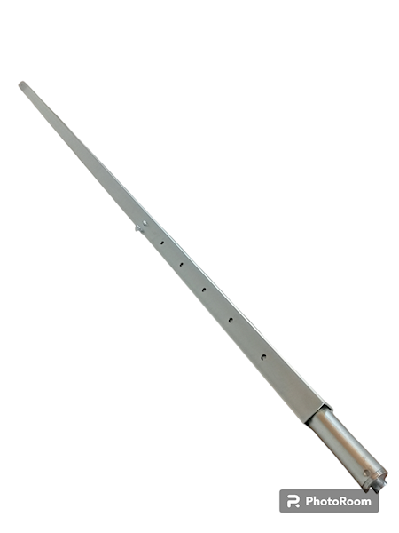 Drążek KWADRAT podp. zabezp. AIRLINE 2100-2550 mm stal ocynk