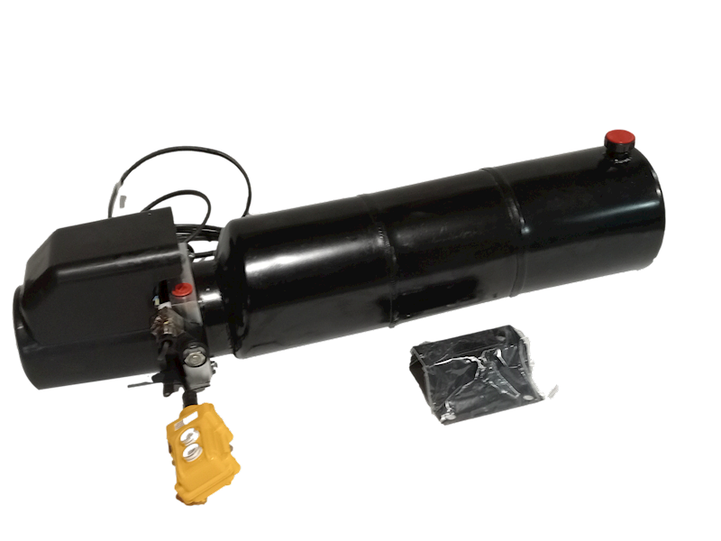 Zasilacz hydrauliczny 24VDC , 2KW , 2,6cm3 14 Litr. z pilot przew.24VDC ,Zb Plastik