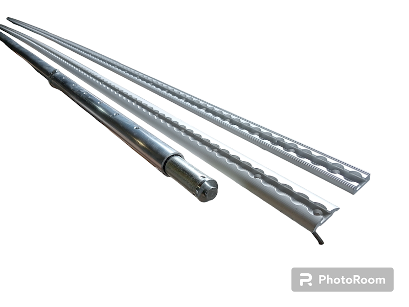 Drążek podporowy zabezpieczający AIRLINE 2100-2600 mm Aluminium/Stal