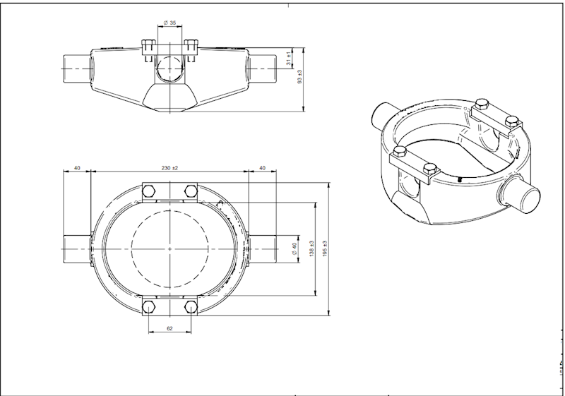 KOŁYSKA SIŁOWNIKA Typ 2  odlew. do 12 Ton