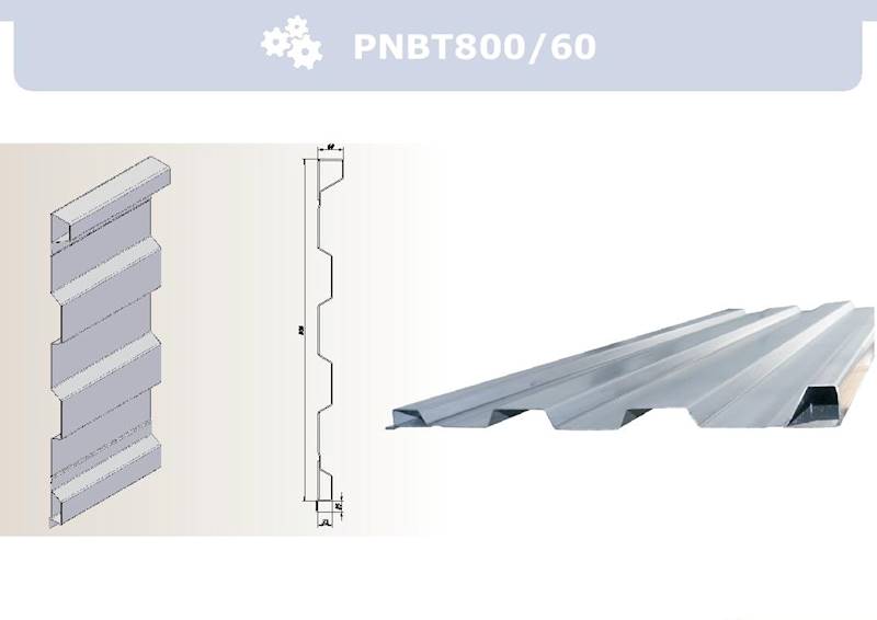 STAL.PROFIL BOK NADSTAWA L=5200mm PNBT800 