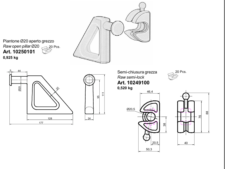 SWORZEŃ 20 Sh- tylnej burty